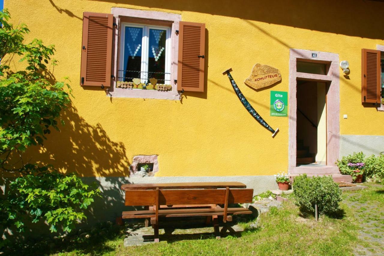 Gite Schlitteur Et Sapiniere Breitenbach Dış mekan fotoğraf